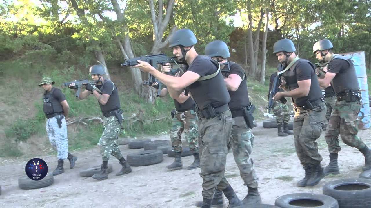 Entrenamiento Grupo de Reserva Táctico