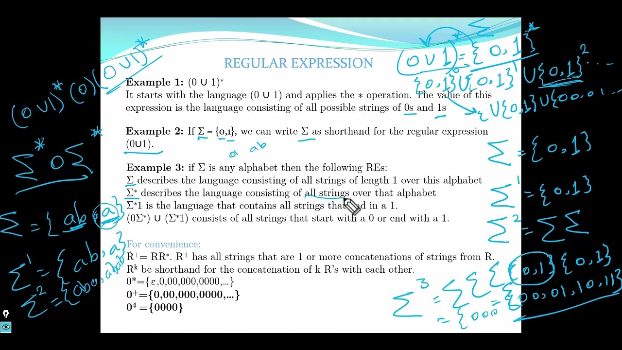 Regular Expression (RE) part1