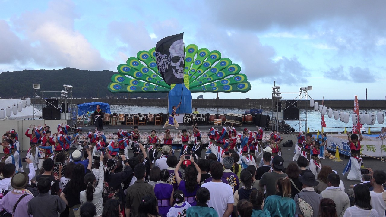 ダンスチーム凛①[鋼道-HADOU-]20170722_2017きほく燈籠祭[4K]