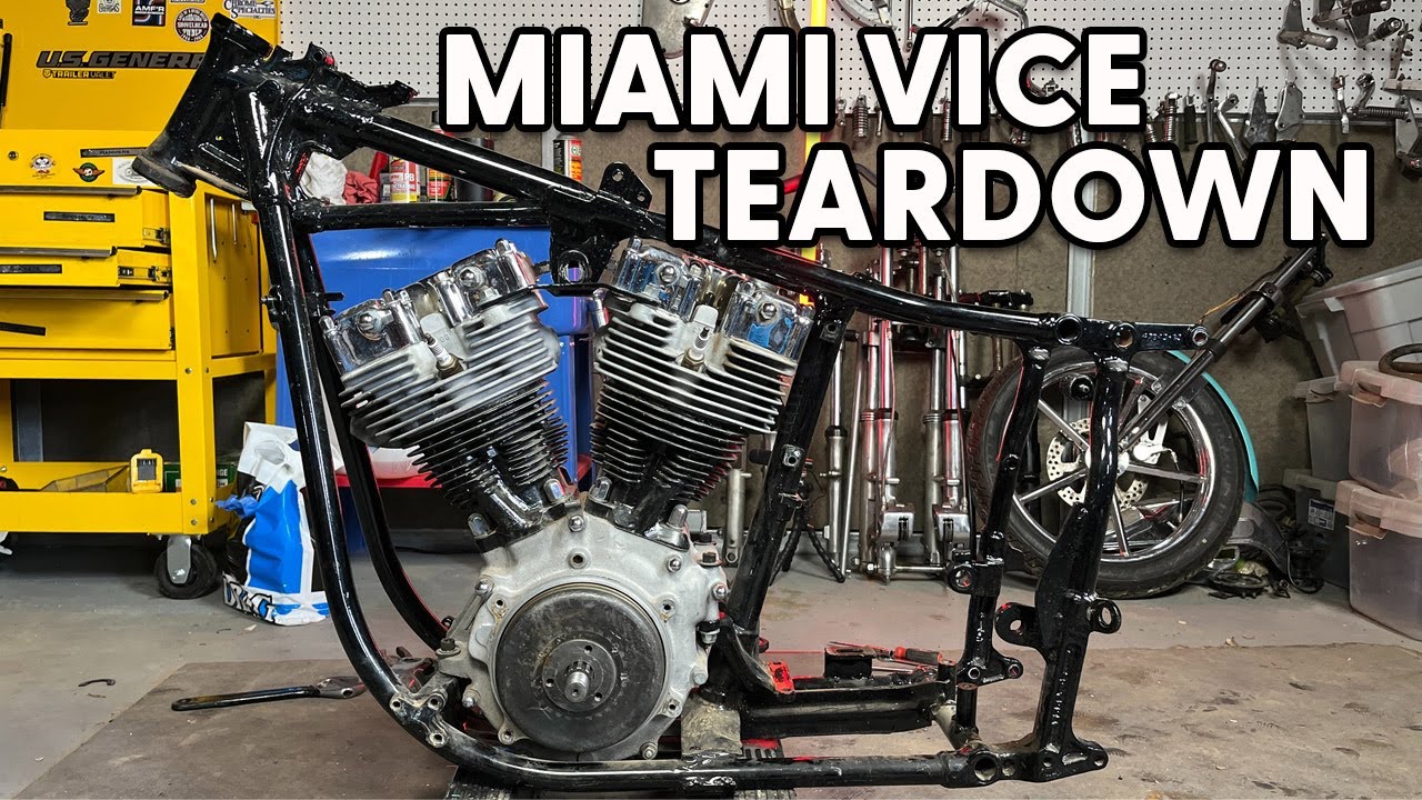 12 Items to DISMANTLE this 1972 FX “Miami Vice” Shovelhead