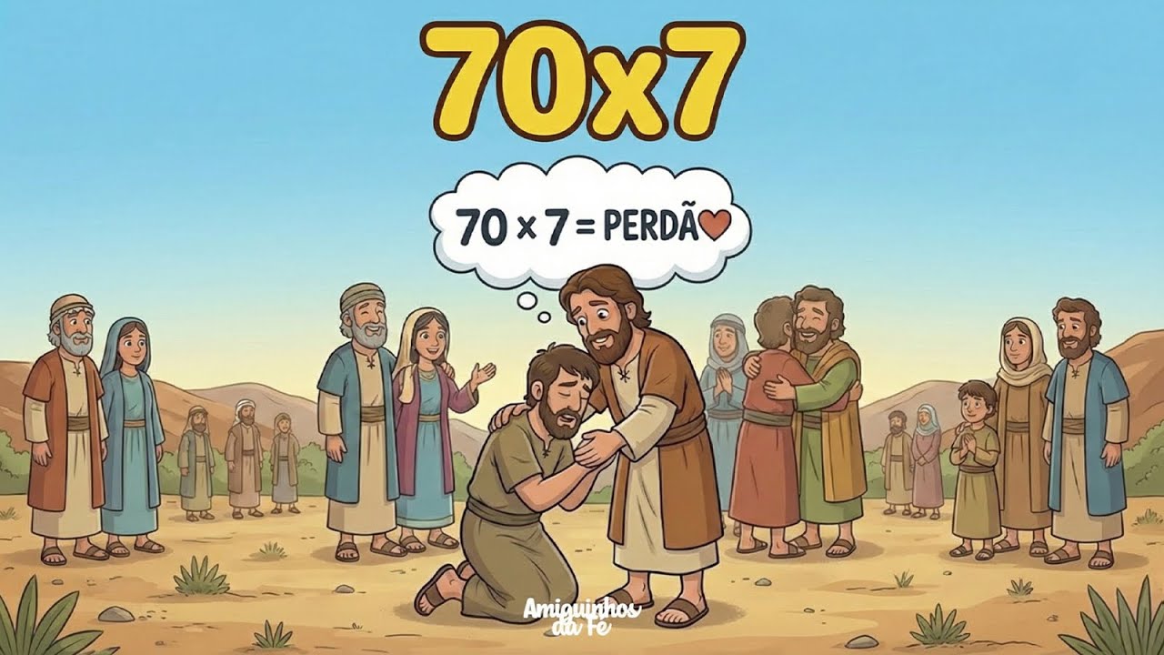 Amiguinhos da Fé - 70x7 [Trap/ Pop Eletrônico Gospel]