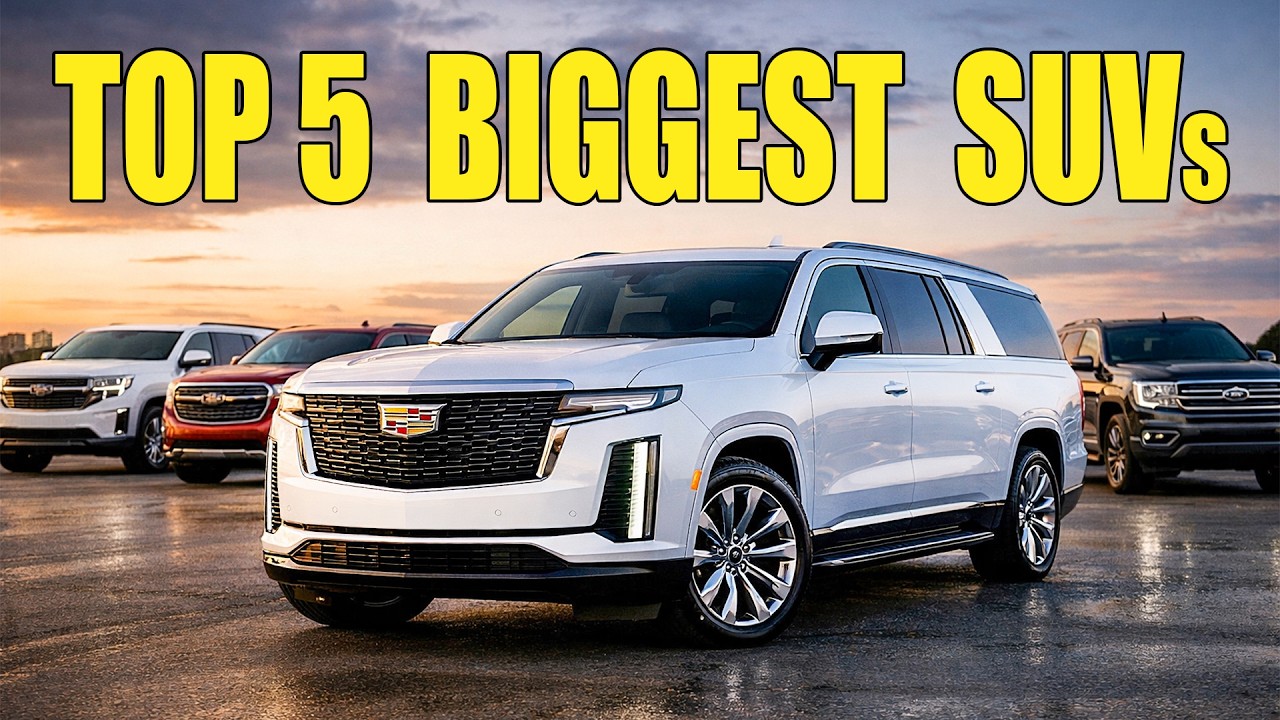 Biggest SUVs in the World 2026 (Top 5) The Results Will Surprise You!