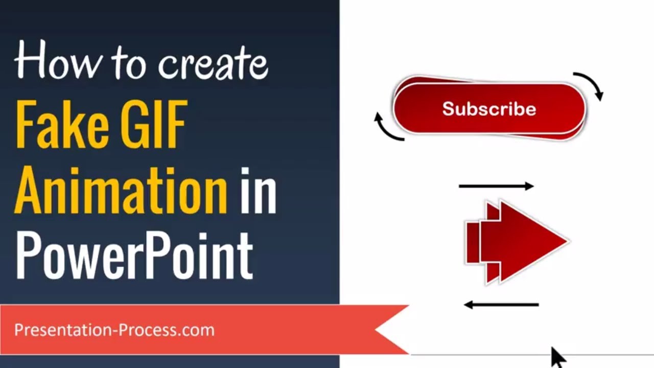 How to Create Fake GIF Animation in PowerPoint