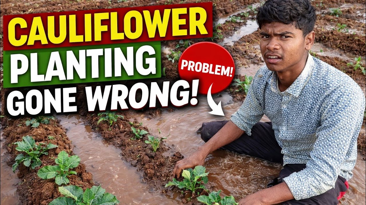 Gobhi🌱Lagane Ke Baad Badi Musibat Aa Gyi😱#farming#dailyvlog#gobhikikheti#goankavlog#sabzikikheti#day