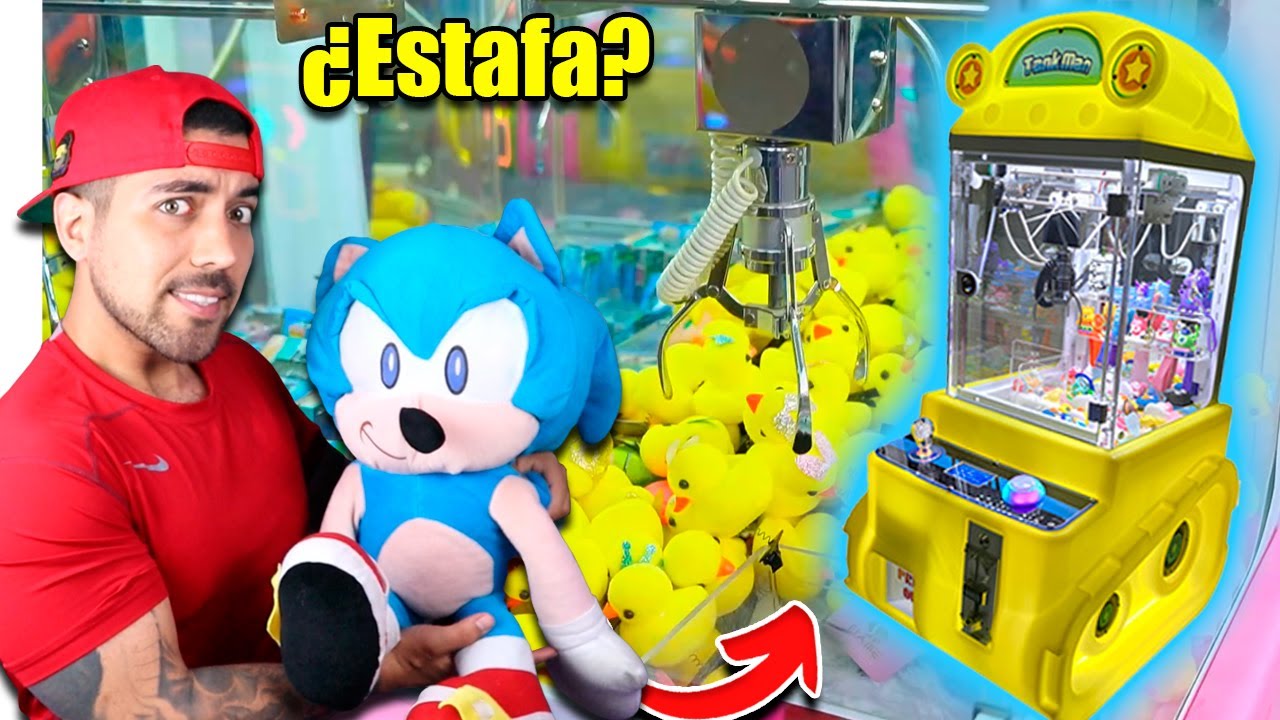 ¡GANÉ 30 VECES LAS MÁQUINAS DE GARRA DE LA FERIA!