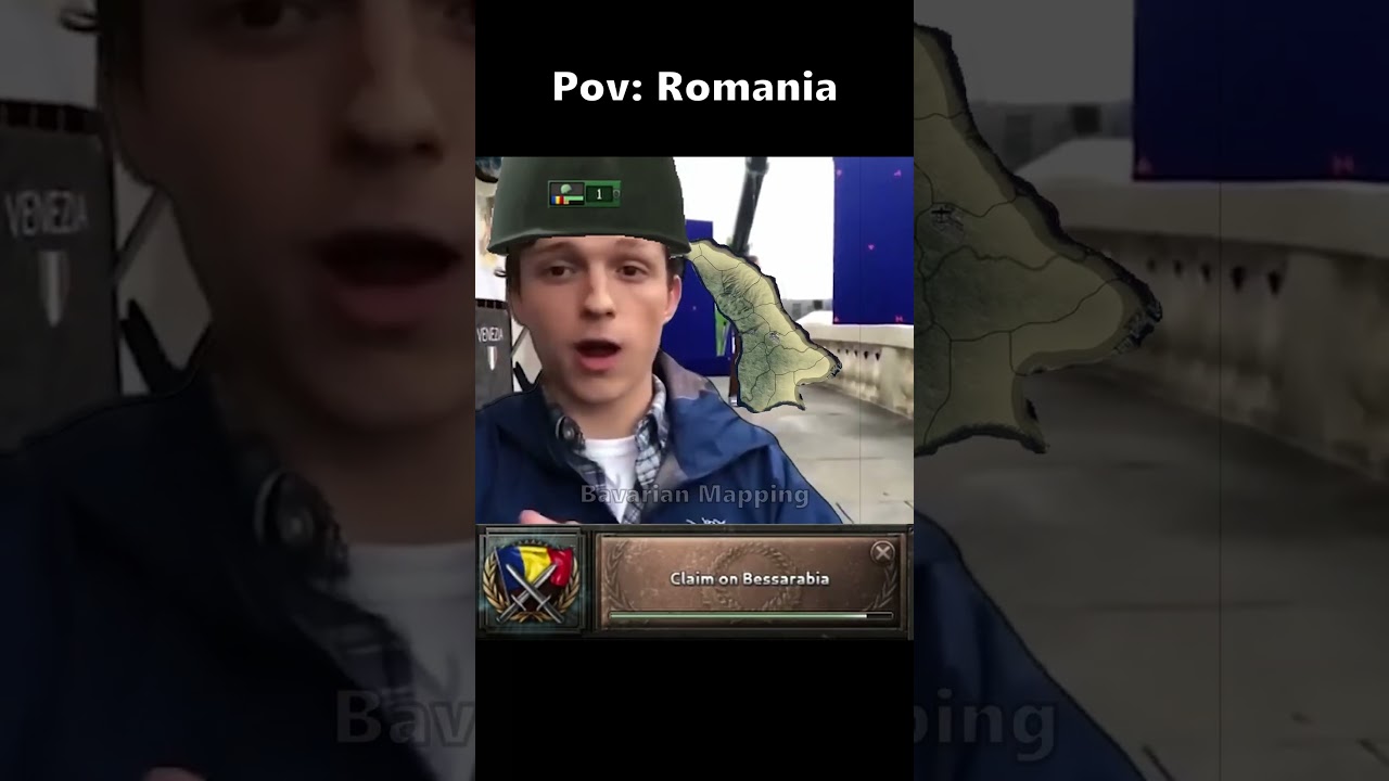 Pov: Румыния в 1940 году после аннексии Бессарабии Советами | Hoi4 meme