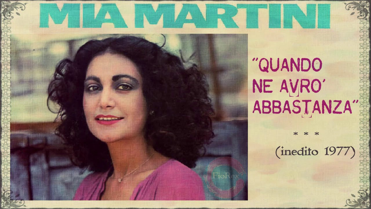 Mia Martini - Inedito 1977 (audio restaurato)