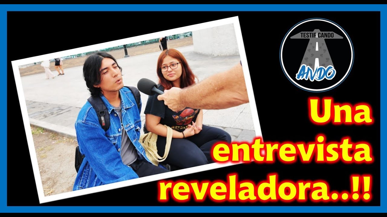 Jóvenes opinan cuál es el propósito de la vida y quien es Jesucristo para ellos..!!