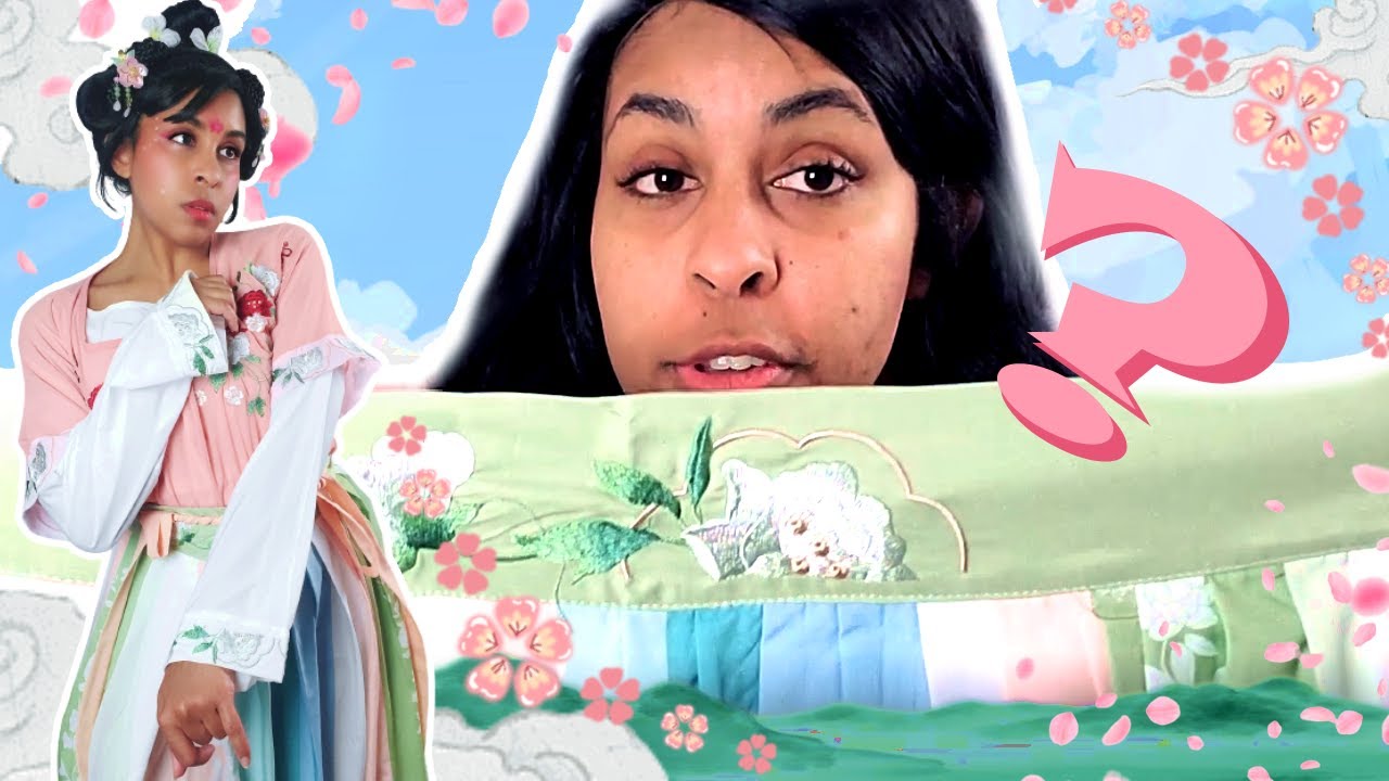 🎁Tan Ling (Tan Collar) Banbi 半臂 Hanfu Dress Unboxing
