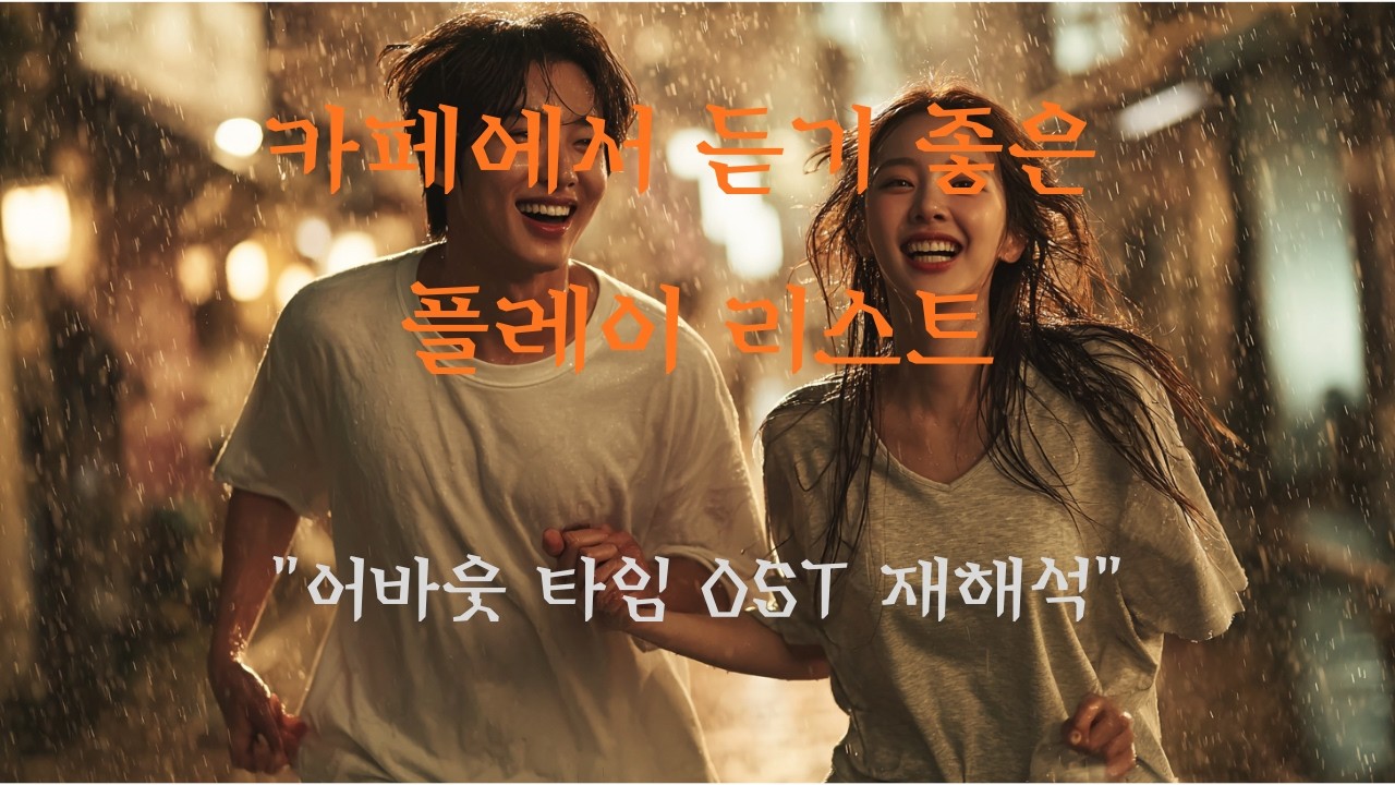 [Playlist]  어바웃 타임 OST 재해석 전곡 듣기 플리 | 감성 힙합・R&B・Pop・팝송 플레이리스트
