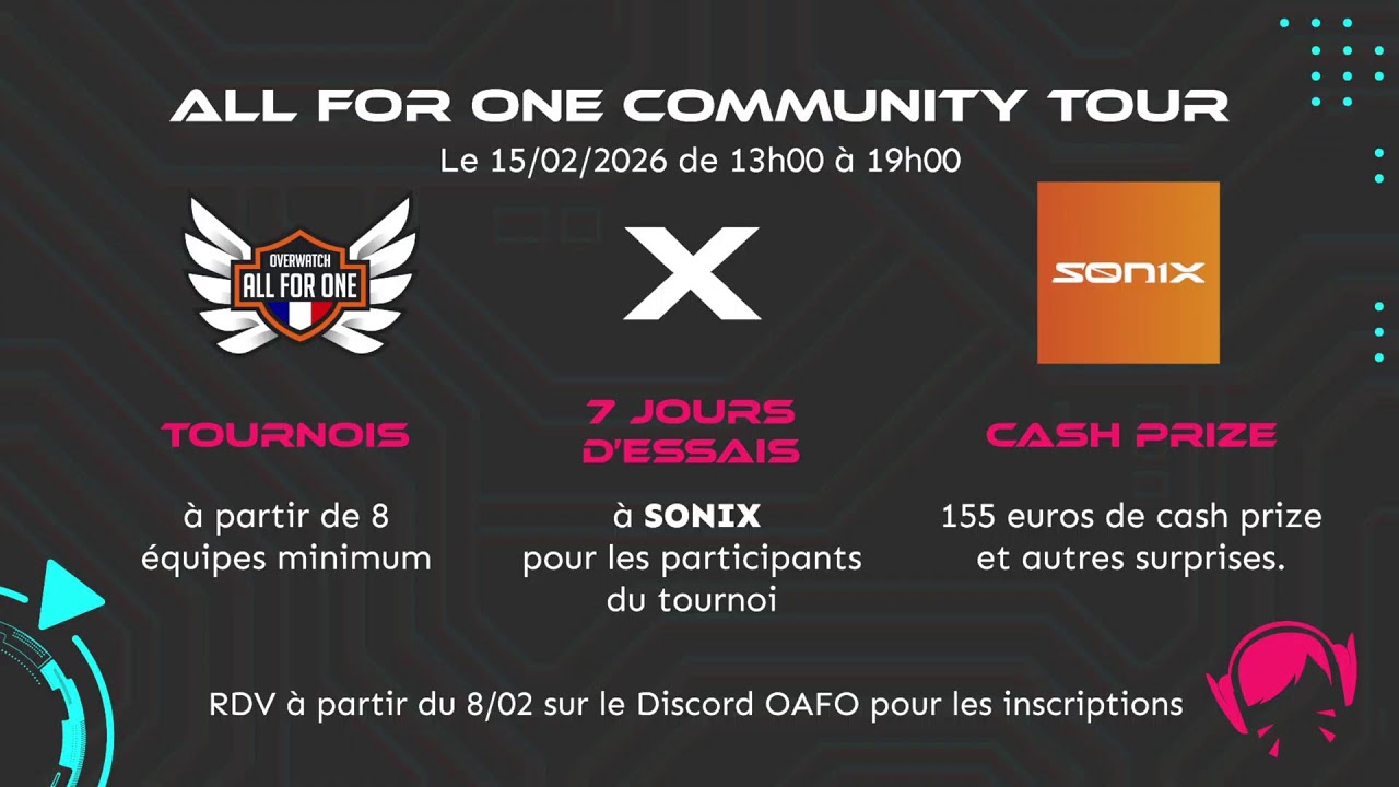 Overwatch All For One | Saison 9 - CdF | Week 3 Day 2 | CleanFeed