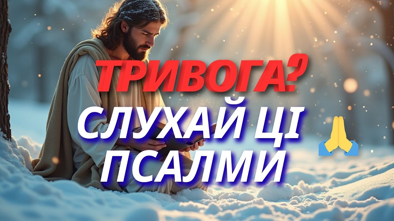 🔴 Коли навколо темрява… ✝️ Увімкни ці Псалми — Мир, Захист і Надія від Бога