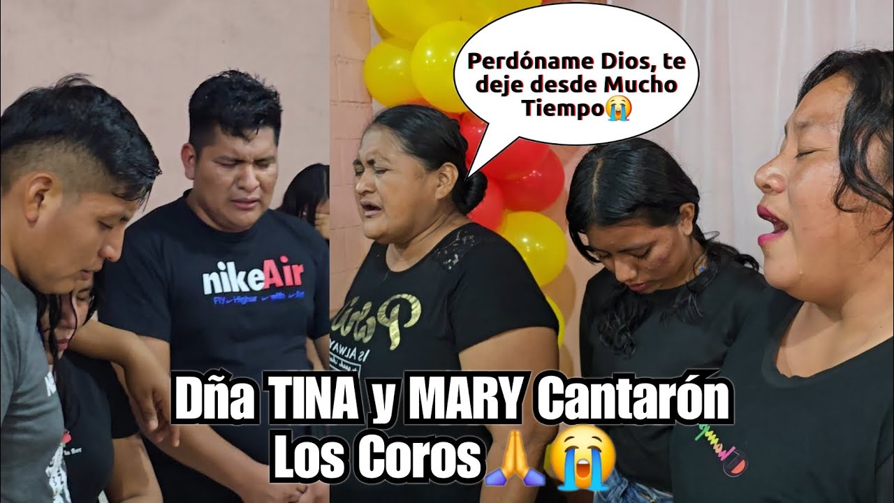 EDY paso a Dña TINA y MARY a Cantar los Coros, Ellas Lloraron😭 al Recordar que dejaron a Dios😥