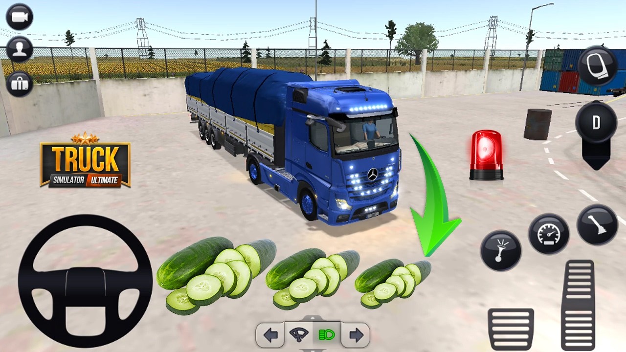 Farm-Fresh Cucumbers on the Road 🌱🥒🚛 | Truck Simulator Ultimate