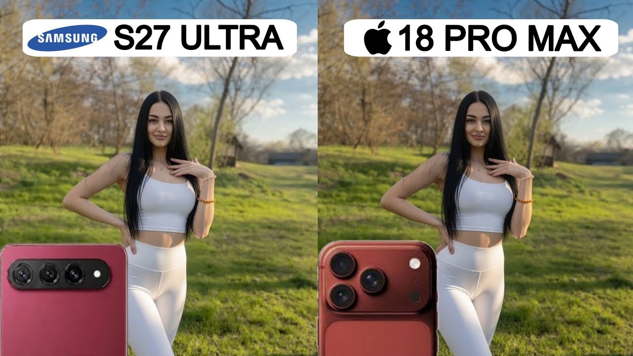 Тест камеры: Samsung Galaxy S27 Ultra против iPhone 18 Pro Max