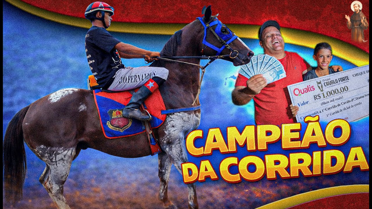Quem Levou o Cheque da Corrida de Cavalo