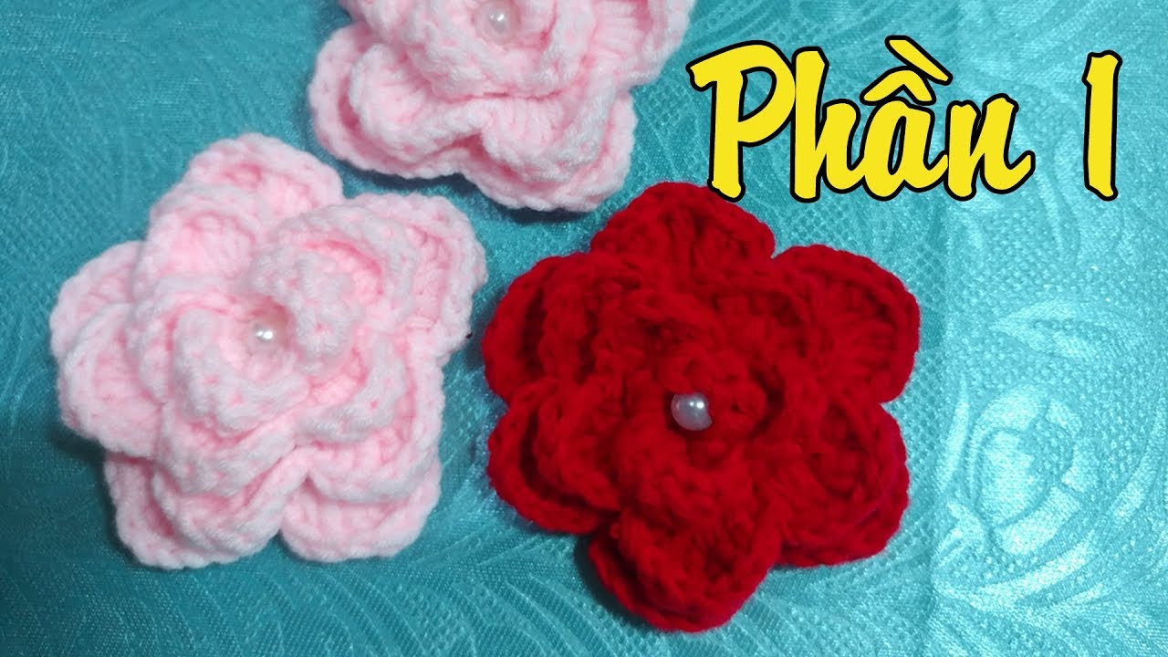 Cách móc hoa hồng đơn giản nhất - Phần 1