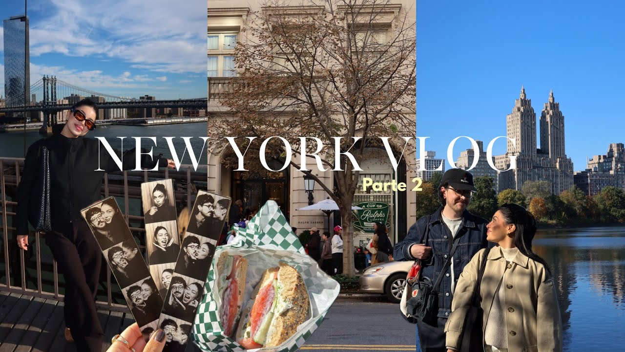 NEW YORK VLOG 2: Brooklyn Bridge, Central Park y último día ☕️🗽🍂