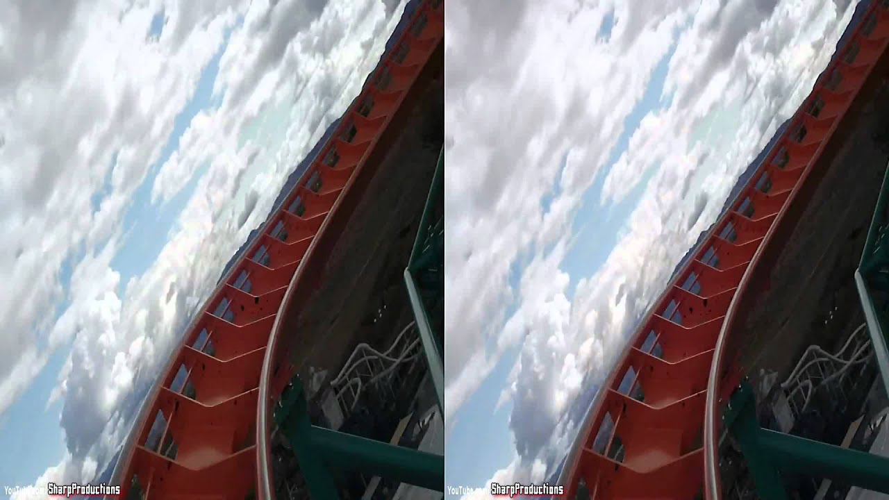 Goliath (3D On-Ride) Six Flags Magic Mountain