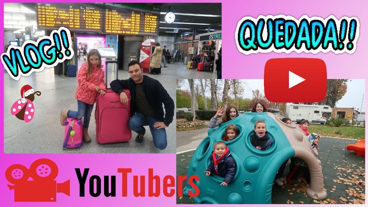 Vlog de viaje con Youtubers - Convivencia de fin de semana - Quedada Youtubers