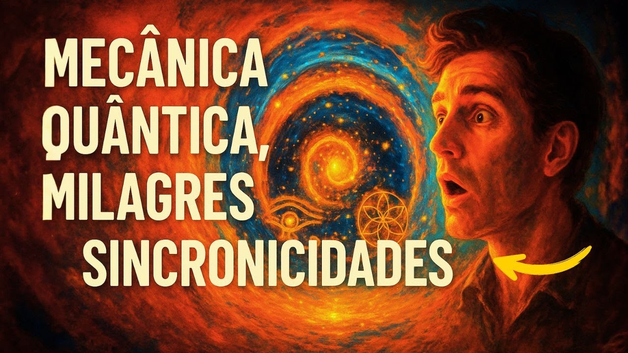 O Que Essa Nova Descoberta de MECÂNICA QUÂNTICA Revela Sobre MILAGRES e SINCRONICIDADES
