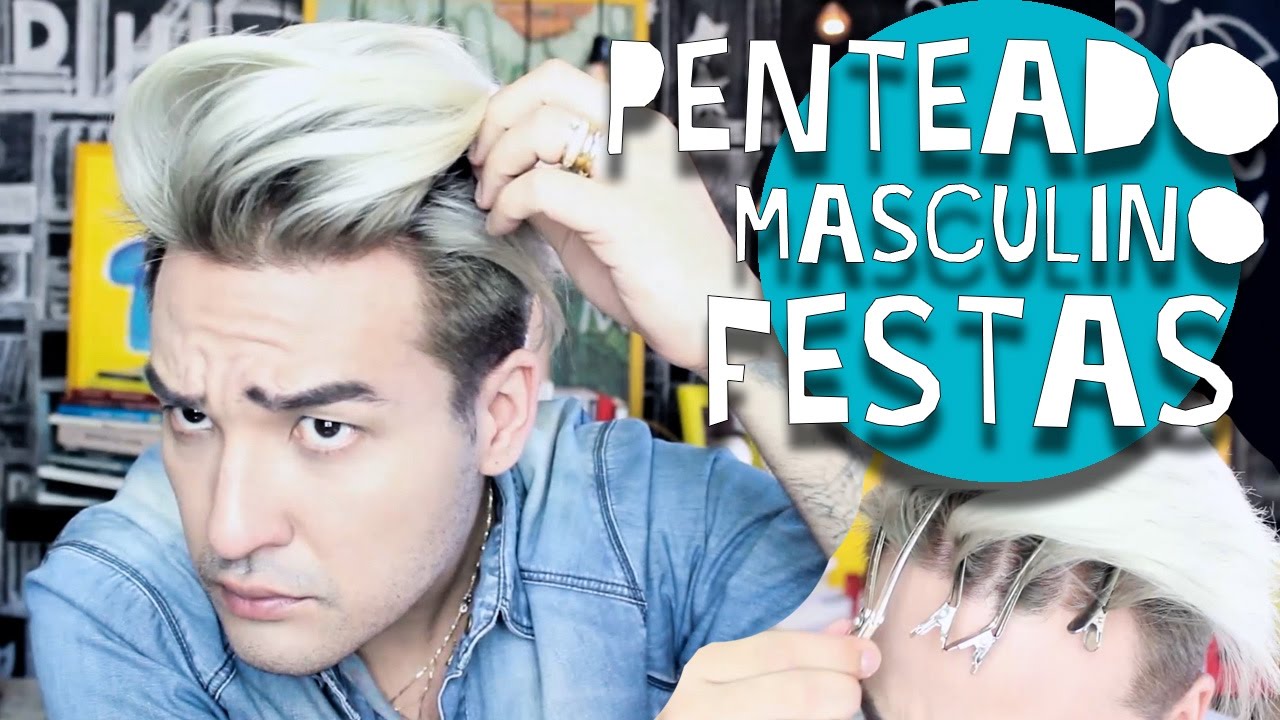 PENTEADO MASCULINO CASUAL PARA FESTAS | FÁCIL | TUTORIAL | HAIRSTYLE