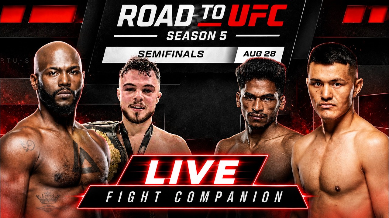 ROAD TO UFC SHANGHAI LIVESTREAM FULL FIGHT NIGHT COMPANION & PLAY BY PLAY
