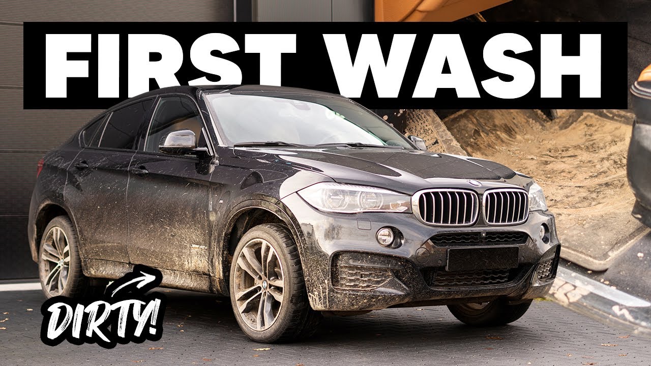BMW X6 First Wash In 1 Year - Deep Clean