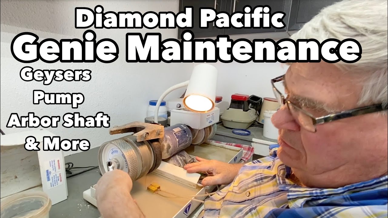 Diamond Pacific Genine Maintenance ~ Gysers, Pump, Arbor Shaft, & More