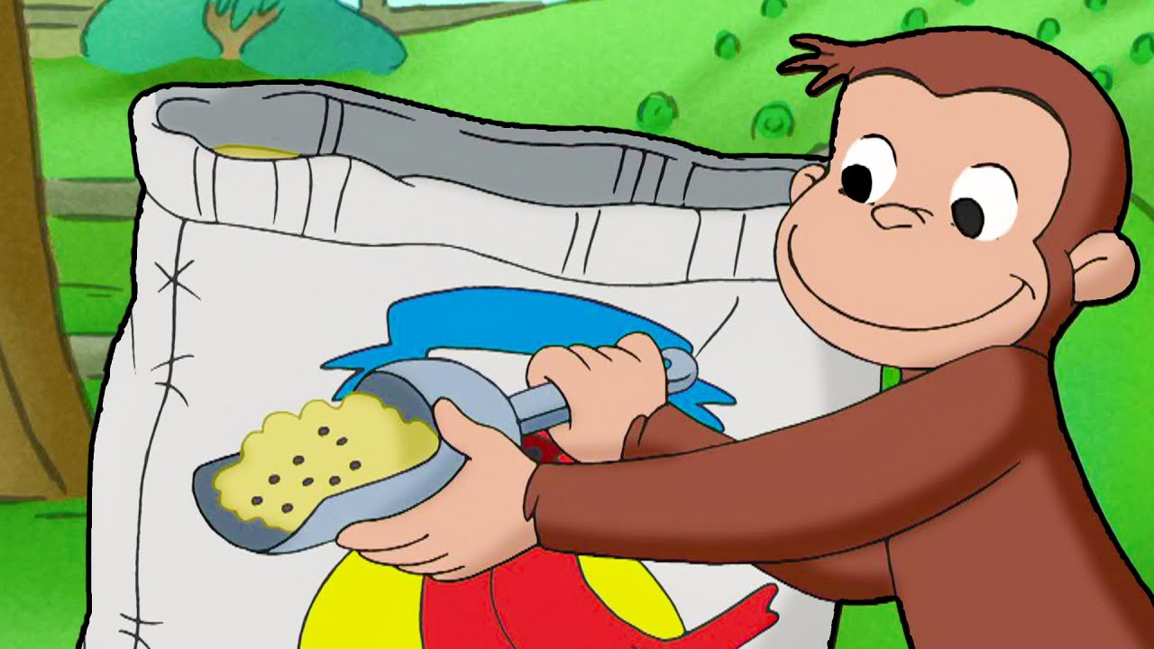 Chi sta mangiando il cibo degli uccellini? 🐵 Curioso Come George 🐵 Cartoni per Bambini