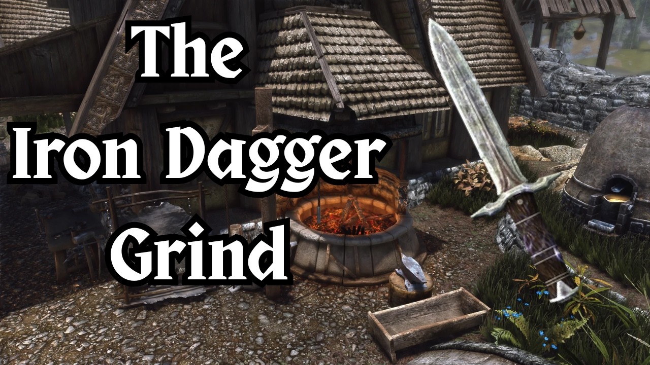 The Iron Dagger Grind: Modeling Your Goals Like Reaching 100 Smithing