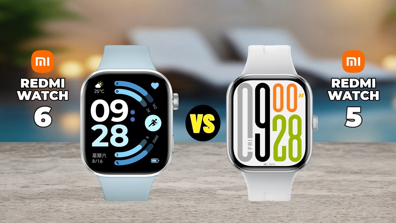 REDMI WATCH 6 vs REDMI WATCH 5 I SPECS COMPARISON