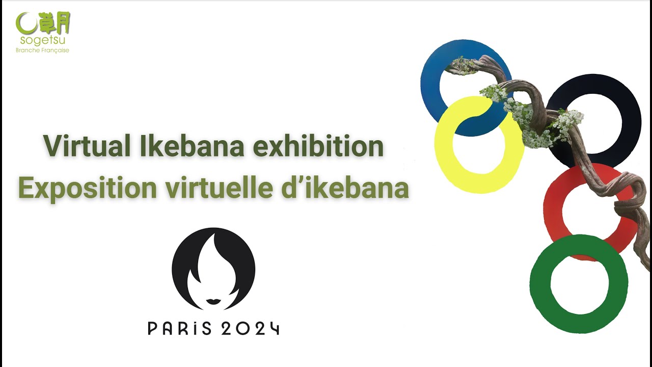 Virtual Ikebana exhibition Paris 2024