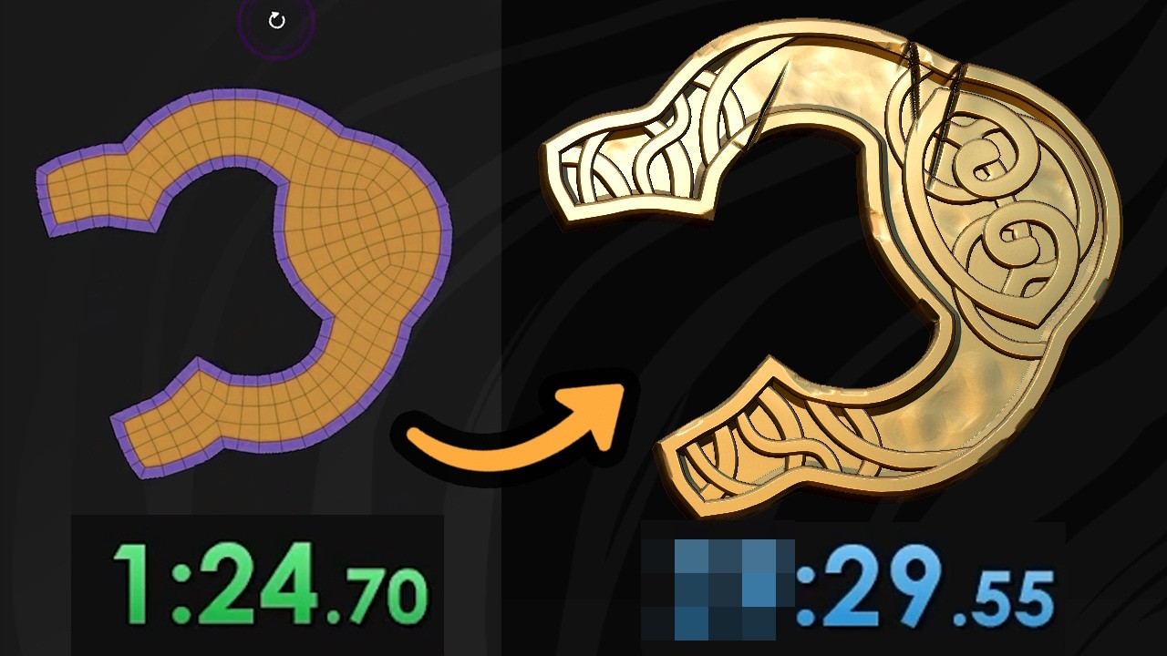 Broken Technique Speedrun [WORLD RECORD] - Zbrush Modeling Pipeline