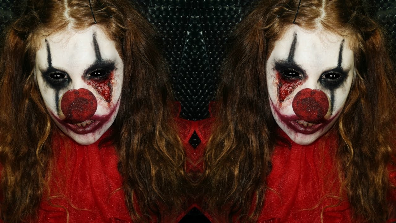 Scary Clown | Halloween Makeup Tutorial ♡