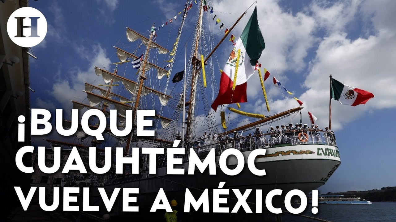 ¡Buque Cuauhtémoc como nuevo! Reparan buque tras choque en NY; esta es su fecha de regreso a México