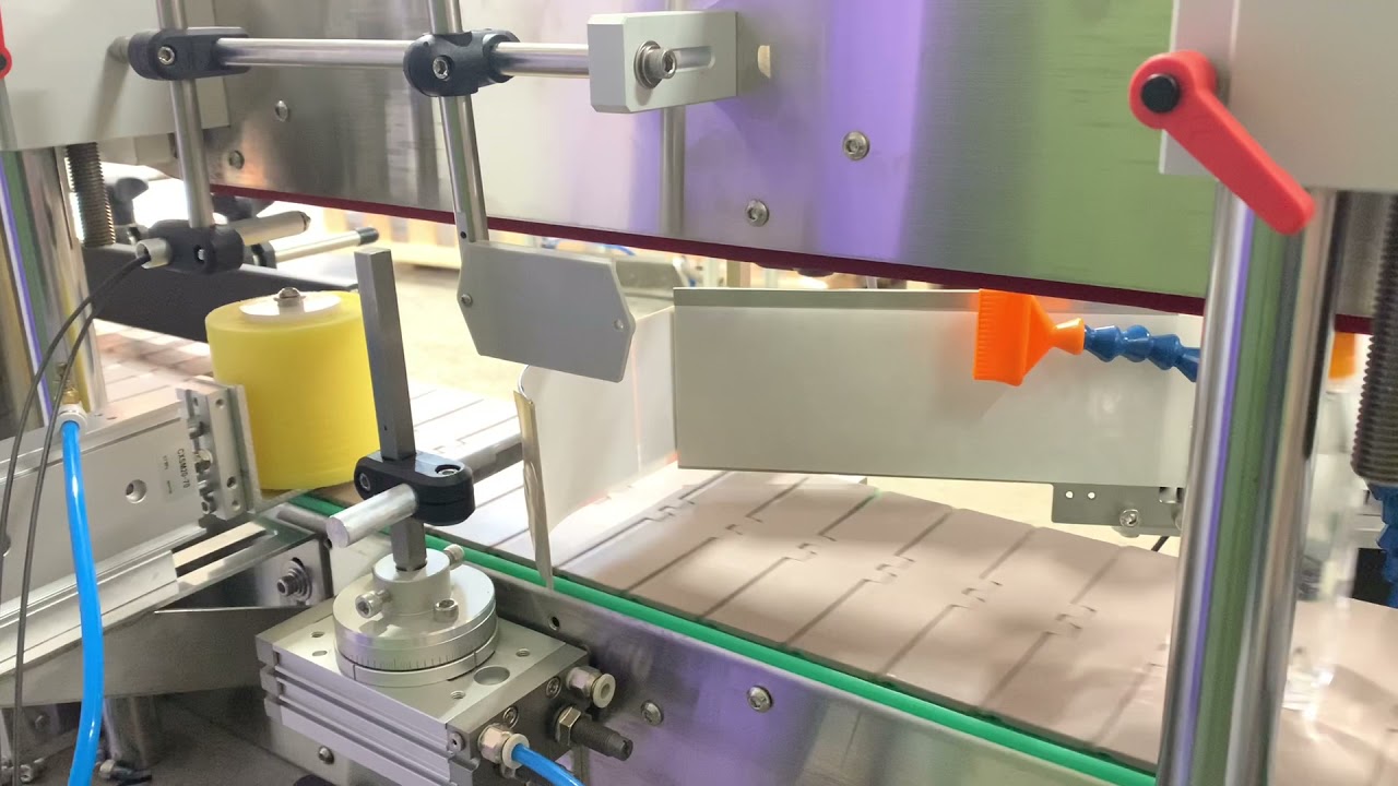 Square Bottle Labeler , Juice Bottle Labelling Machine USA Canada - JDA