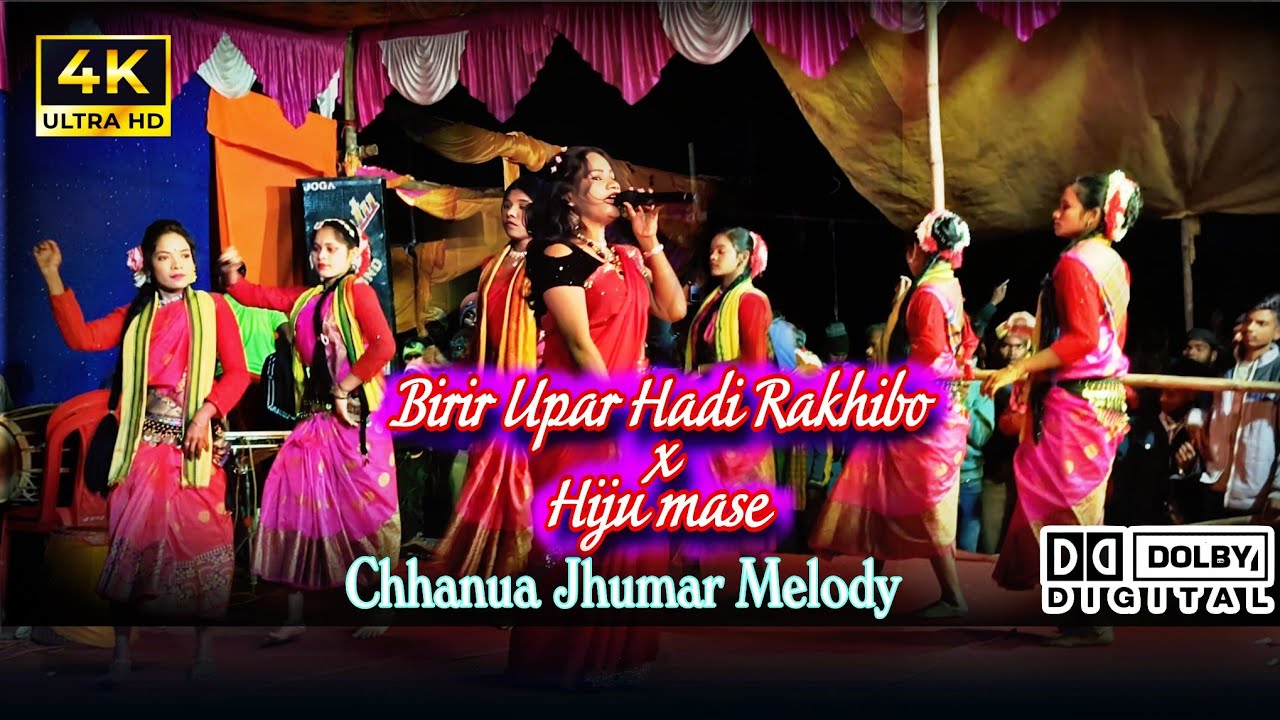 Birir upar hadi x Hiju mase santali jhumar song stage superhit dance performance At chhanua 2026