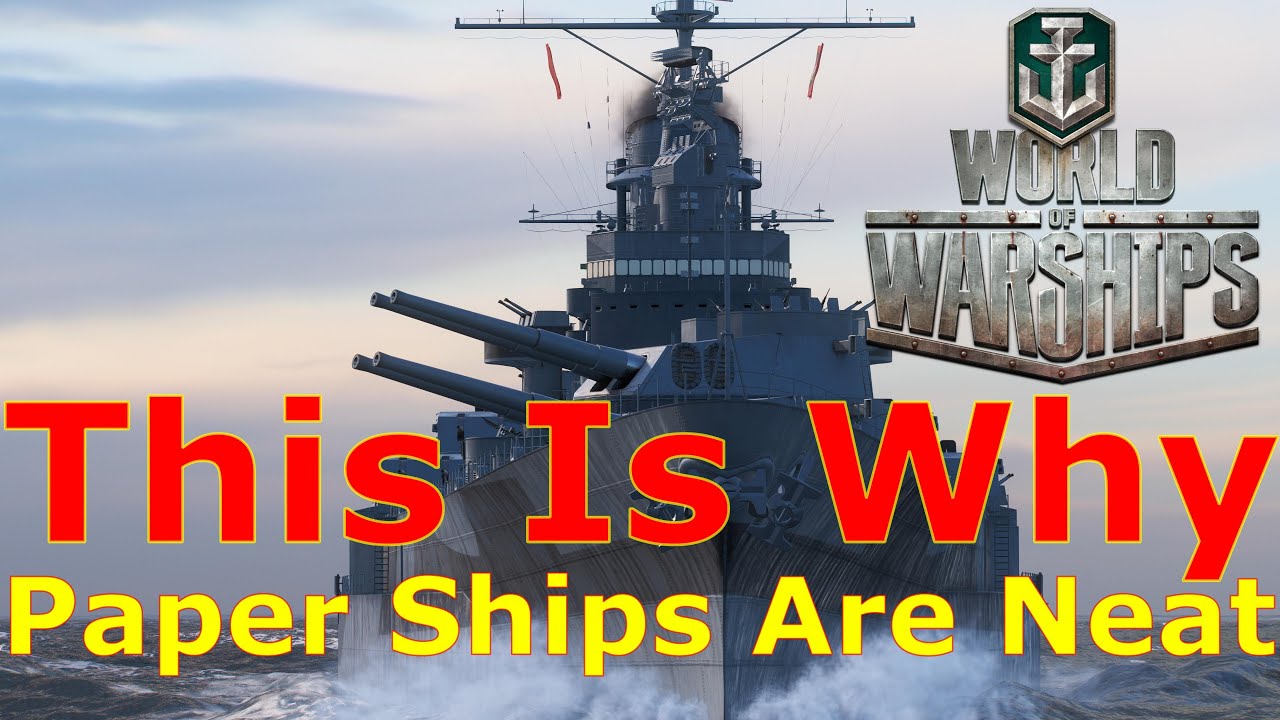 World of Warships &mdash; вот почему бумажные кораблики такие классные (иногда) (Constellation)