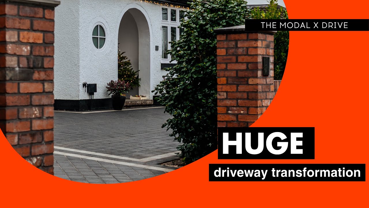 The Modal X Drive - HUGE Driveway & Wall Construction - Part 2