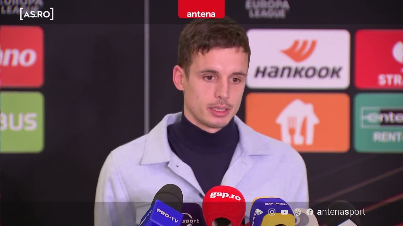Concluziile lui Juri Cisotti după eliminarea din Europa League: 