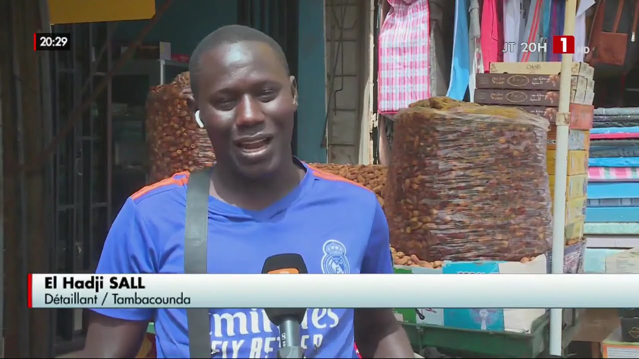 RAMADAN : Le marché des dattes à Tamba