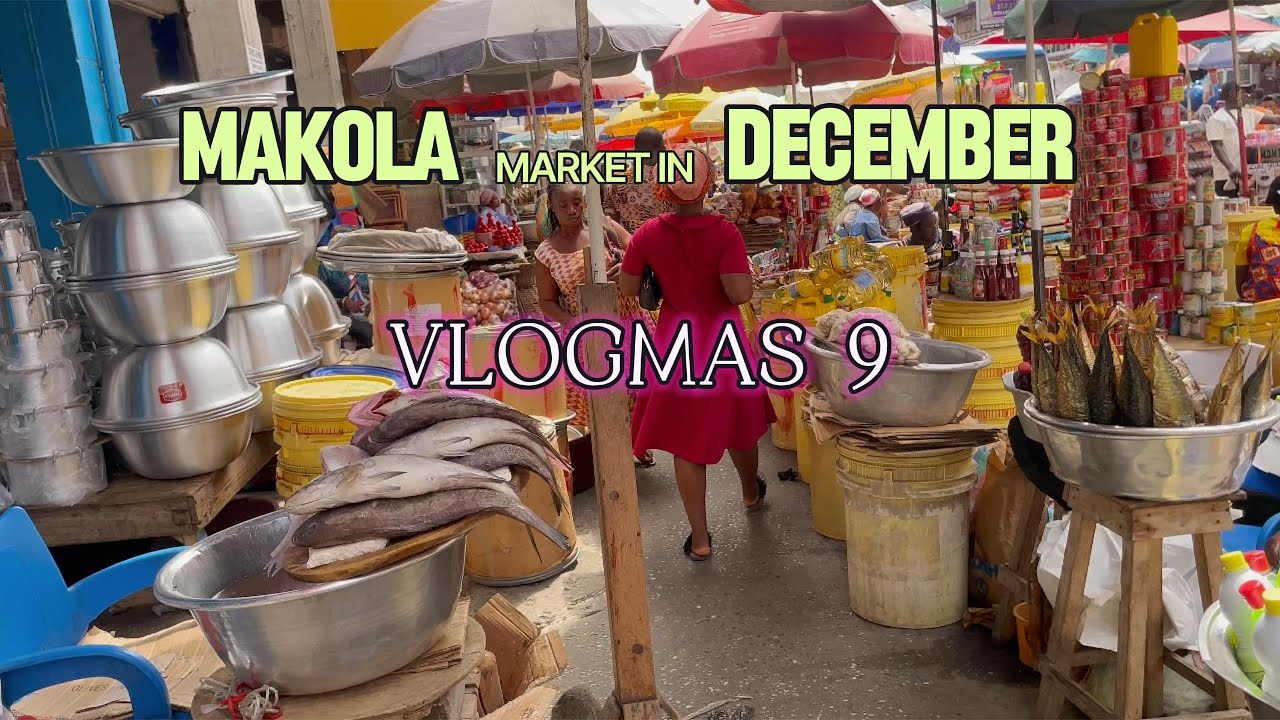 Makola in December Is No Joke! Walking Through the Busy Market