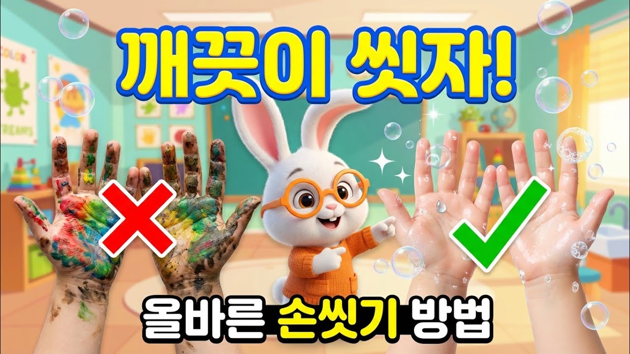 손씻기 교육 동화 | 토리와 함께 배우는 올바른 손 씻는 방법 🧼 | 어린이 위생 습관