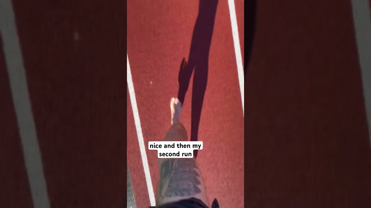 Are shoes actually faster than bare feet? #running #barefoot #trackandfield