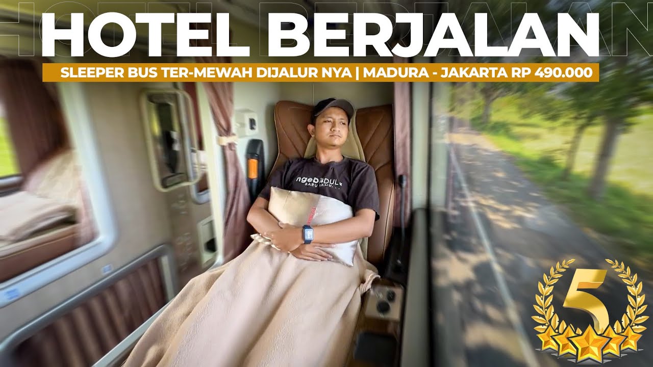ISTIMEWA , SEPERTI HOTEL | Naik Bus MEWAH Sinar Jaya 