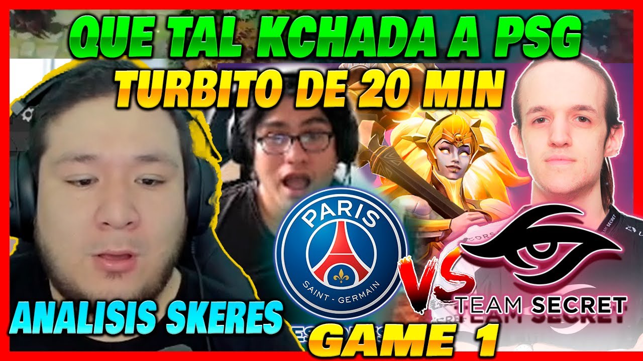 PSG.LGD vs TEAM SECRET (GAME1/bo3) Kingteka y los Skeres Analizan | The International  2022 DOTA 2