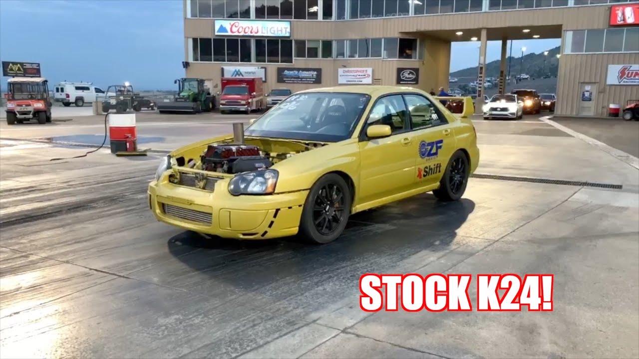 The Fastest Hondaru Has Ever Gone With a Stock K24!
