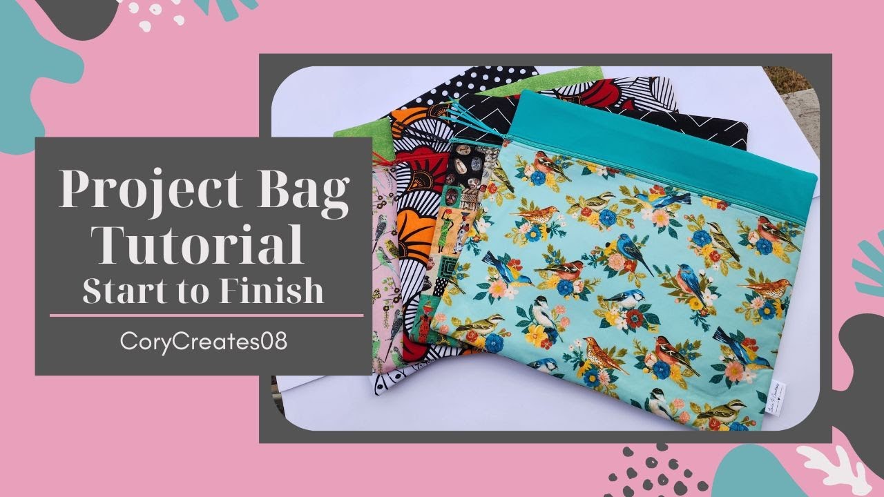 Project Bag Tutorial: Start to Finish (Flosstube Extra)