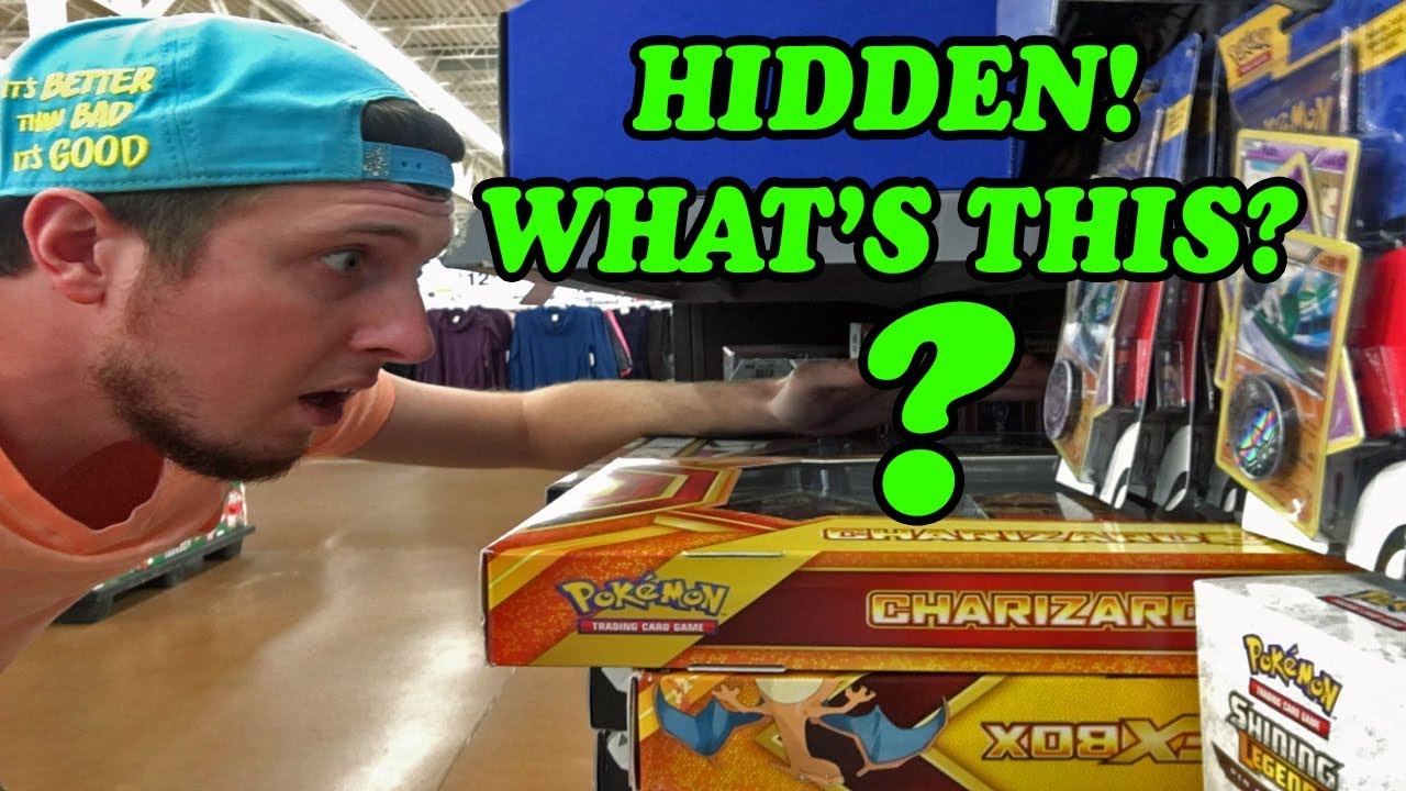 HIDDEN POKEMON CARD OPENING and SEARCHING THE STORE! Found a haul #22